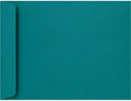 10 x 13 Open End Envelopes Teal - Flat Document Mailers