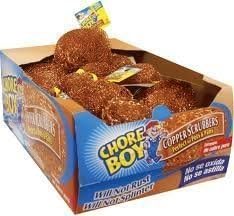 Chore Boy Copper Scrubber 36 Pieces for Effective Cleaning