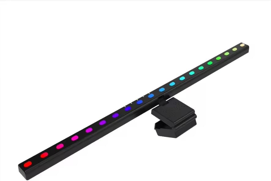 23.6 RGB Monitor Light Bar - Adjustable Color, Touch Control, Eye Protection - Ideal for Home Office & Gaming