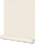 Beige Peel and Stick Wallpaper 24in x 394in - Matte Cream Contact