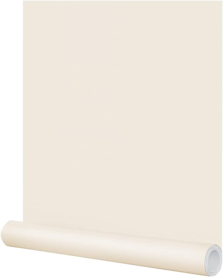 Beige Peel and Stick Wallpaper for Easy Home Decoration