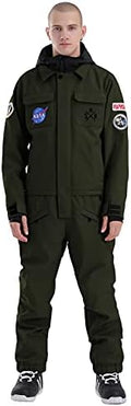 GSOU SNOW One Piece Ski Suit for Men and Women - Waterproof Windproof