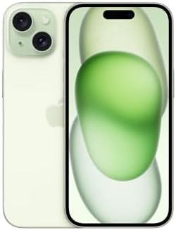 Apple iPhone 15 128GB Green - Renewed with Advanced Features