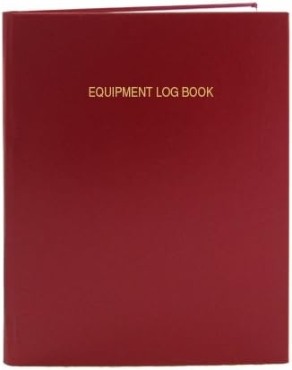 BookFactory Equipment Log Book - Stay Organized in Style!