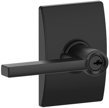 Schlage F51A LAT 622 CEN Latitude Door Lever for Keyed Entry
