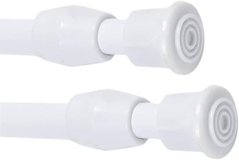 Adjustable Small Curtain Rods - 2 Pack | Secure Fit for any Space