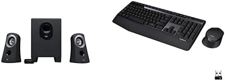 Logitech Z313 2.1 Speaker System with MK345 Wireless Combo