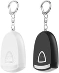 Rechargeable Personal Alarm for Women - Safety Keychain 2 Pack