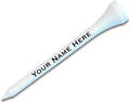 Personalized Custom Golf Tees - Bulk Sets of 50, 100 or 200
