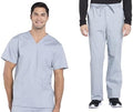 Cherokee Scrub Set for Men - Comfortable 2-Piece Workwear Men's