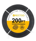 Black 200FT 1/8in T316 Stainless Steel Cable with Cutter - Durable