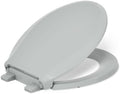 KOHLER Cachet ReadyLatch Round Toilet Seat Soft Close - Ice Grey