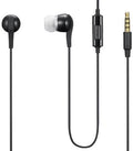 Black Wired Earphones for Lenovo Tab M11/M10/M9 - Handsfree Mic