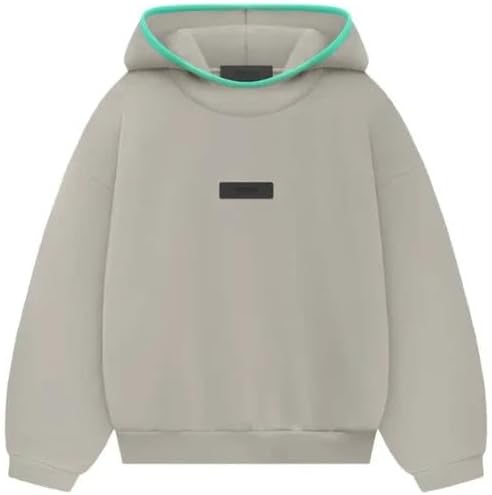 Oversized Cotton Blend Pullover Hoodie for Men - Stylish Comfort