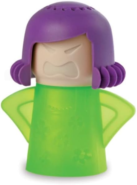 Angry Mama Microwave Oven Cleaner (Green) - Disinfects & Cleans