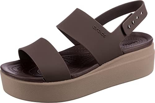 Crocs Womens Brooklyn Low Wedges for Stylish Comfort and Support