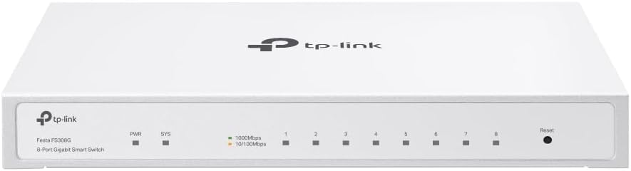 TP-Link Festa FS308G 8 Port Gigabit Smart Managed Switch Review
