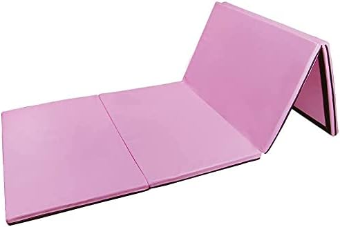 Polar Aurora 4ftx10ftx2 Thick Folding Gymnastics Exercise Mat