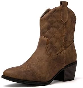 GLOBALWIN Women's Cowboy Boots for Country Concerts and More