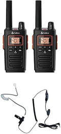 Cobra RX380 2-Pack Walkie Talkies - Long Range, Weather Resistant
