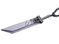 925 Sterling Silver Cloud Buster Sword Pendant Necklace - Handmade