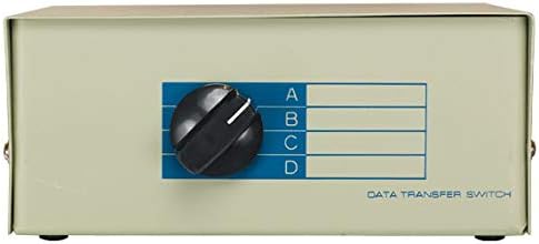 DB9 Manual Data Switch Box for Efficient Peripheral Sharing