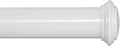 Ivilon Window Curtain Rod Decorative End Cap Design - Sturdy 1 in Rod