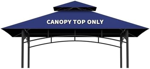 Grill Gazebo Replacement Canopy Top - 5ft x 8ft Waterproof Cover