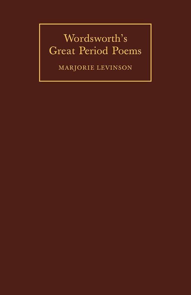 Wordsworth's Great Period Poems: Insightful Essays for Readers