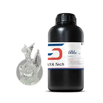 Siraya Tech Blu 3D Printer Resin for Tough Clear Printing