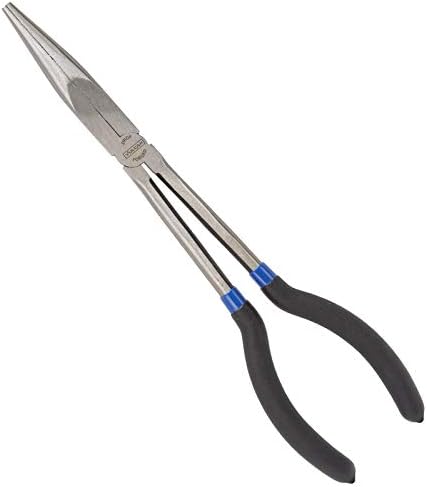 Edward Tools 11-Inch Long Needle Nose Pliers - Extended Reach for Tight Spaces
