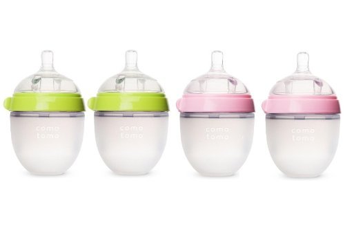 Comotomo Baby Bottle Double Pack Set for Easy Feeding