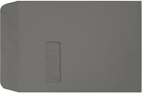 LUXPaper 9 x 12 Open End Window Envelopes for All Your Needs