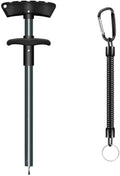 Fish Hook Remover Tool 10 in - Aluminum Dehooker for Safe Hook Removal