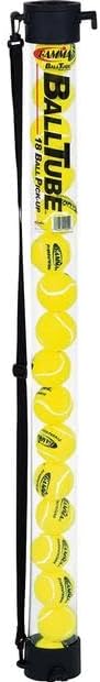 Tennis Ball Tube Hopper Holds 18 Balls - Comfortable Carry Strap