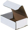 Secure Seal Shipping Boxes 6x4x2 in Mailers - Foldable Pack of 100