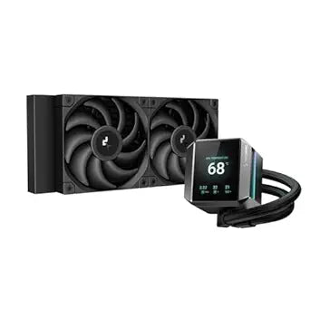 DeepCool Mystique 240 AIO 240mm Liquid CPU Cooler with LCD