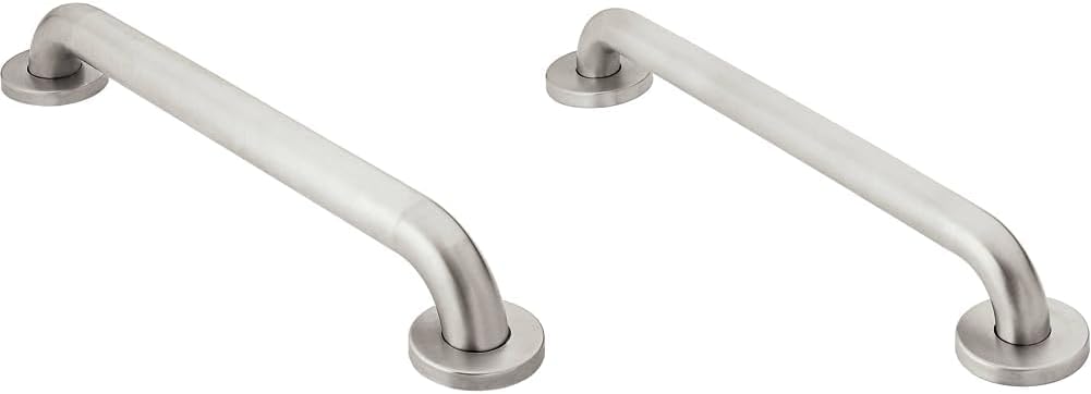 Moen 32-Inch and 16-Inch Textured Stainless Steel Grab Bars