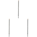 Rotary Hammer Bit 5/8 in x 16 in x 18 in Pack of 3 - Durable Carbide