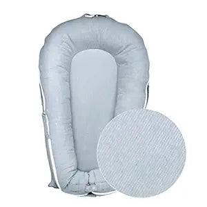 NoomiNest Baby Lounger Cover for DockATot Deluxe in Cloud Gray