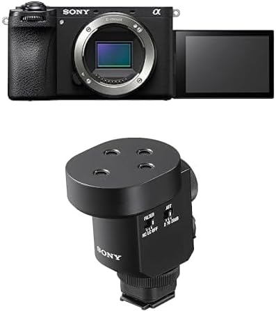 Sony Alpha 6700 Bundle with 26 MP Sensor and Shotgun Microphone