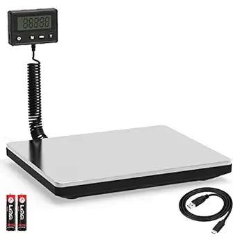 WEIGHTMAN Shipping Scale 440lb Heavy Duty Stainless Steel Use