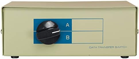 DB25 Manual Data Switch Box for Sharing Peripherals Efficiently
