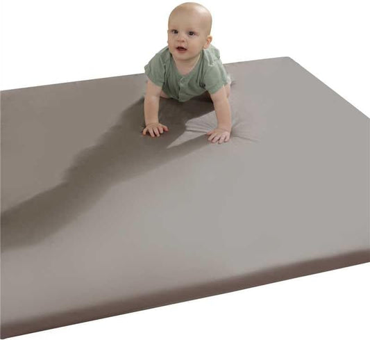 Baby Play Mat 50x50 Inch Thick Foam with Storage Strap for Fun