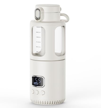 Dollox Portable Milk Warmer: Fast & Wireless