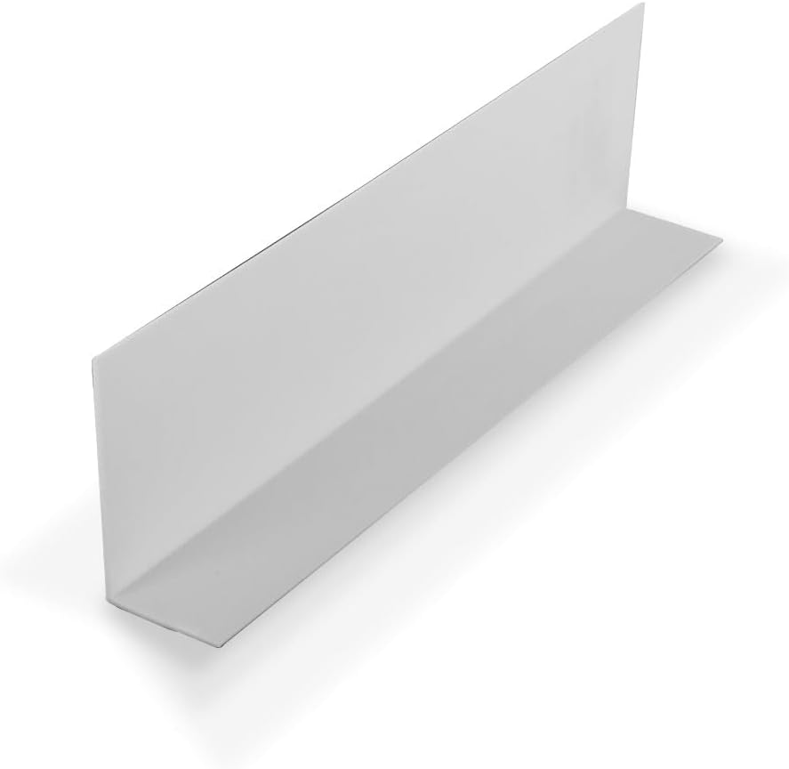 Outwater Plastics 1921-Wh White Styrene Angle Moulding Pack