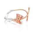 MDF Instruments Marble Rose Gold ProCardial Stethoscope - Lightweight