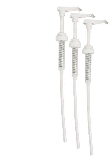 Set of 3 Starbucks White Syrup Pumps, 1 Liter Each