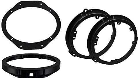 6x9 Inch Front and 5.25 Inch Rear Car Stereo Speaker Mounts