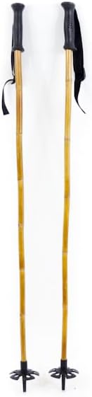Bamboo Downhill Ski Poles - Lightweight & Durable